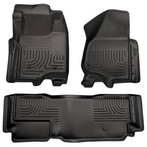Husky Liners - Husky Liners Front & 2nd Seat Floor Liners (Footwell Coverage) 98721 - Image 2