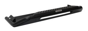 Go Rhino RC3 LR Skid Plate with LED light mount and Center step-black Textured Powdercoat 5617620LT