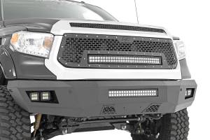 Rough Country Toyota Heavy-Duty Front LED Bumper (14-20 Tundra) 10777