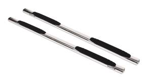 Go Rhino 4" OE Xtreme Side Steps, Polished Stainless, 87" long 684449987PS