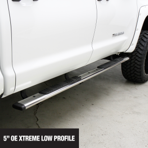 Go Rhino - Go Rhino 5" OE Xtreme Sidesteps Kit - 80" Long Stainless + Mounting Brackets 685036880PS - Image 2