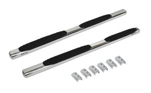 Go Rhino 4" OE Xtreme SideSteps Kit - 80" Long Stainless + Brackets 684404780PS