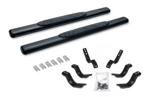 Go Rhino 4" OE Xtreme SideSteps Kit - 52" Long Textured Black + Mounting Brackets 684412652T