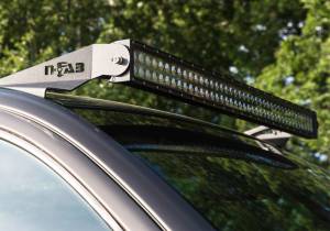 N-Fab - N-Fab Light Mounting - Roof Mounts - (1-50 Series) - 99-06(07 Cl)Silv/Sierra-TXBlk C9950LR-TX - Image 2