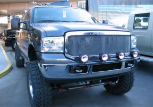 N-Fab - N-Fab Light Mounting - Light Bar (4-9") - 99-07 F250/350 - Gloss Blk F99350LB - Image 3