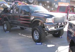 N-Fab - N-Fab Light Mounting - Light Bar (4-9") - 99-07 F250/350 - TX Blk F99350LB-TX - Image 2