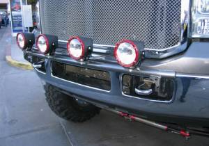 N-Fab - N-Fab Light Mounting - Light Bar (4-9") - 99-07 F250/350 - Gloss Blk F99350LB - Image 4