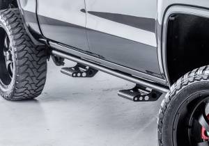 N-Fab - N-Fab RKR Rails - Cab Len (2 Steps) - 06-10 Hummer H3 - TX Blk H044RKR - Image 3