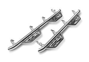 N-Fab Podium SS - Cab Len (2 Steps) - 09-15.5 Ram 1500 Quad - SS HPD0973QC-SS