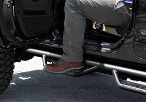 N-Fab - N-Fab Nerf Step RS - Full Len (2 Stps) - 18-22 Wrangler JL 4Dr - TX Blk 518416612 - Image 4