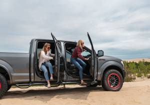 N-Fab - N-Fab Nerf Step - W2W w/Bed Acs (3 Stps) - 09-14 F150 5'7" SuperCrew - TX Blk F09102CC-6-TX - Image 2