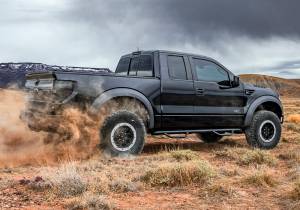 N-Fab - N-Fab Nerf Step - Cab Len (2 Stps) - 19-22 (New Body Style) Ram 1500 Quad - Gloss Blk D1967QC - Image 1