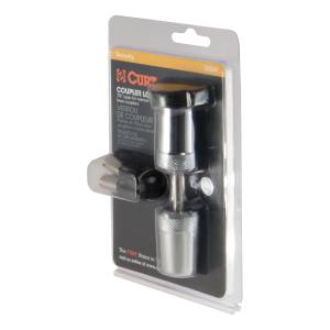 CURT Coupler Lock (1/4" Pin, 7/8" Latch Span, Barbell, Chrome) 23541