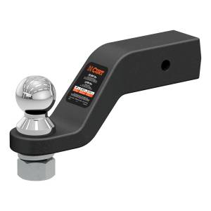 CURT Loaded Forged Ball Mount with 2-5/16" Ball (2-1/2" Shank, 20,000 lbs, 4" Drop) 45372