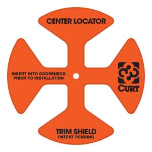CURT Replacement Double Lock EZr Center Locator (Fits 60611, 60619) 19253