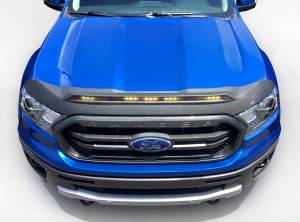 Auto Ventshade (AVS) - Auto Ventshade (AVS) Aeroskin LightShield Hood Shield; Black 753166 - Image 2