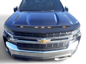 Auto Ventshade (AVS) - Auto Ventshade (AVS) Aeroskin LightShield Hood Shield; Black 753168 - Image 2