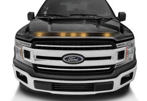 Auto Ventshade (AVS) - Auto Ventshade (AVS) Aeroskin Lightshield Color-Match Hood Protector; Shadow Black 753096-G1 - Image 2