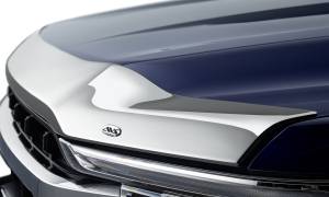Auto Ventshade (AVS) Aeroskin Hood Protector; Chrome 622188