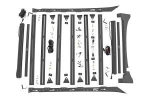 Rough Country Ford Roof Rack System w/Front and Rear Facing LED Lights (15-18 F-150) 51022