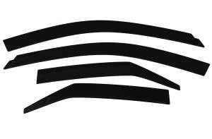 Auto Ventshade (AVS) Ventvisor Deflector; Smoke; Low Profile; Outside Mount; 4 pc. 894085