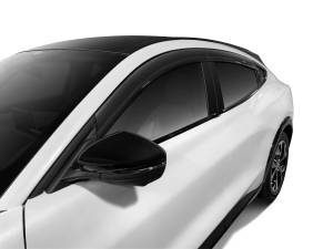 Auto Ventshade (AVS) Ventvisor Deflector; Smoke; Low Profile; Outside Mount; 4 pc. 894094
