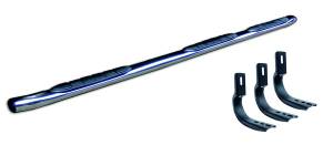 Go Rhino 415 Series Wheel-to-Wheel SideSteps - Polished Stainless Steel 641148PS