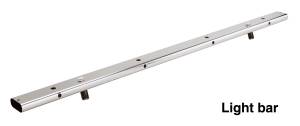 Go Rhino! Lite Bar - Polished Stainless