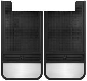Husky Liners - Husky Liners Rubber Rear Mud Flaps - 12IN w/ Weight 55101 - Image 2