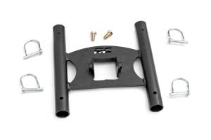 Rough Country Universal 2in Hitch Dual Flag Pole Holder 117500