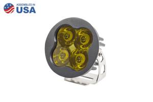 Diode Dynamics Pod light featuring advanced TIR optics for high efficiency and focus. DD6143S