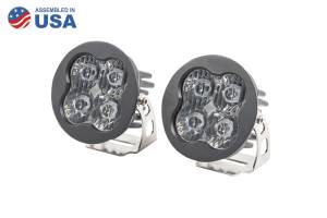 Diode Dynamics Pod light featuring advanced TIR optics for high efficiency and focus. DD6144P
