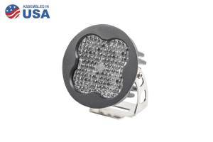 Diode Dynamics Pod light featuring advanced TIR optics for high efficiency and focus. DD6145S