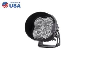 Diode Dynamics Pod light featuring advanced TIR optics for high efficiency and focus. DD6165S