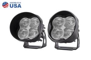 Diode Dynamics Pod light featuring advanced TIR optics for high efficiency and focus. DD6167P