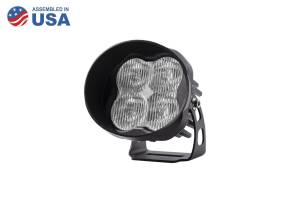 Diode Dynamics Pod light featuring advanced TIR optics for high efficiency and focus. DD6168S
