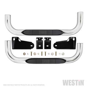 Westin E-Series 3 Round Nerf Step Bars 23-4110