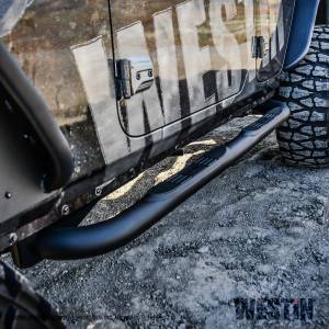 Westin - Westin E-Series 3 Round Nerf Step Bars 23-4065 - Image 3