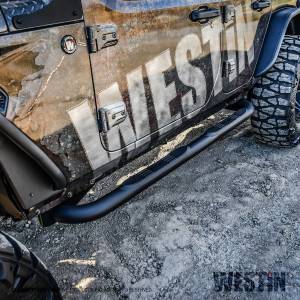 Westin - Westin E-Series 3 Round Nerf Step Bars 23-4065 - Image 4