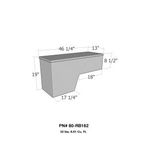 Westin Brute Pork Chop Side Tool Box 80-RB162