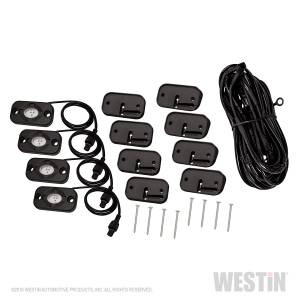 Westin Universal/WJ2 Bumper LED Rock Light Kit 09-80005