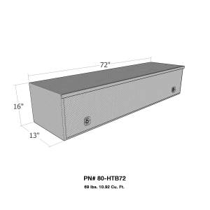 Westin Brute HD TopSider Tool Box 80-HTB72