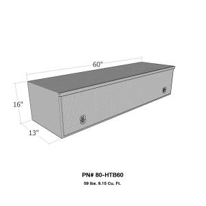 Westin - Westin Brute HD TopSider Tool Box 80-HTB60 - Image 2