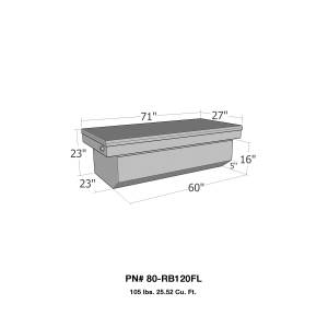 Westin - Westin Brute Full Lid Tool Box 80-RB120FL - Image 2
