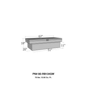 Westin Brute Gull Wing Lid Tool Box 80-RB134GW
