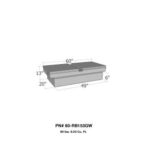 Westin Brute Gull Wing Lid Tool Box 80-RB153GW