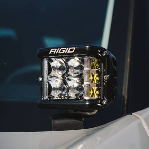 RIGID Industries - RIGID Industries 2021 Ford Bronco Sport A-Pillar D-SS Series Side Shooter Light Mount Kit 46710 - Image 2