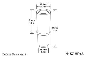 Diode Dynamics - Diode Dynamics Direct replacement for your factory bulb. DD0013Q - Image 2