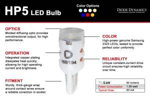 Diode Dynamics - Diode Dynamics Direct replacement for your factory bulb. DD0030S - Image 4