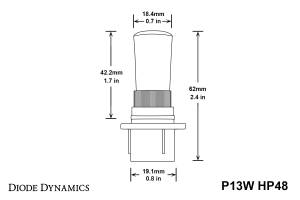 Diode Dynamics - Diode Dynamics Direct replacement for your factory bulb. DD0188P - Image 3